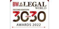 BW Legal world second edition 30 under 30 award 2022